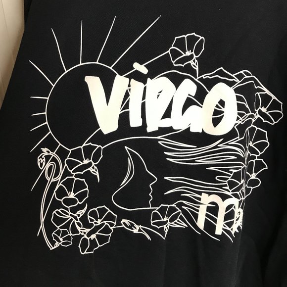 Good American Tops - NWT Good American Women's Crew Neck Sweatshirt Virgo Black ~ Size 6 (Plus 3X)